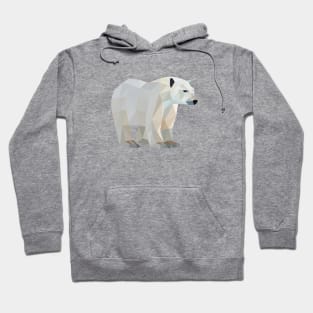 Geometric Polar Bear Hoodie